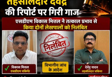 चकिया में बड़ी कार्रवाई: दो लेखपाल सस्पेंड, तहसीलदार की रिपोर्ट पर गिरी गाज: SDM ने तत्काल प्रभाव से किए निलंबित, एसडीएम ने बैठाई विभागीय जांच……..राजस्व विभाग में एक्शन मोड