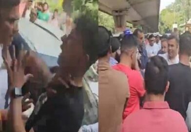 सड़क के काम पर सवाल करना पड़ा भारी? युवक को थप्पड़ मारते दिखे मंत्री